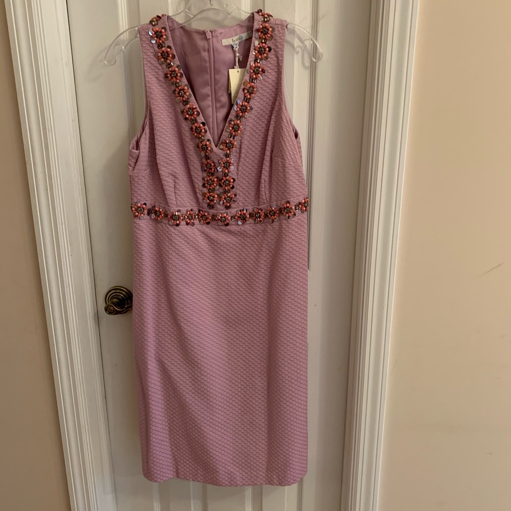 NWT BODEN lavender dress with beading Gorgeous!
